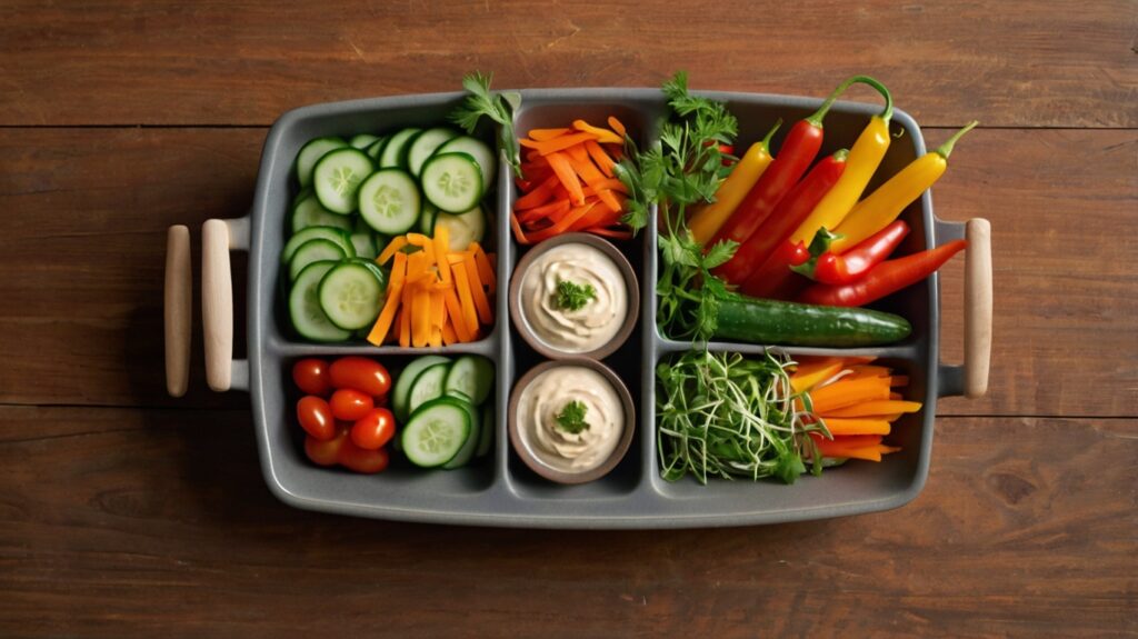 Crudités et Dips Maison