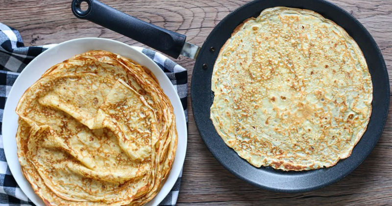 
pâte à crêpes légère sans grumeaux