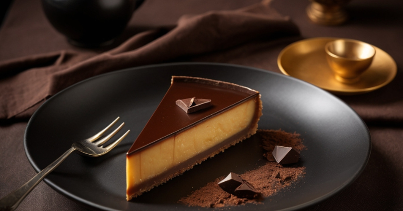 Flan Pâtissier au Chocolat Noir La Version Intense et Fondante du Flan Traditionnel