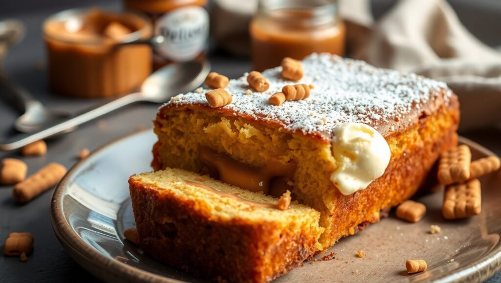 Cake au Spéculoos Cœur Coulant