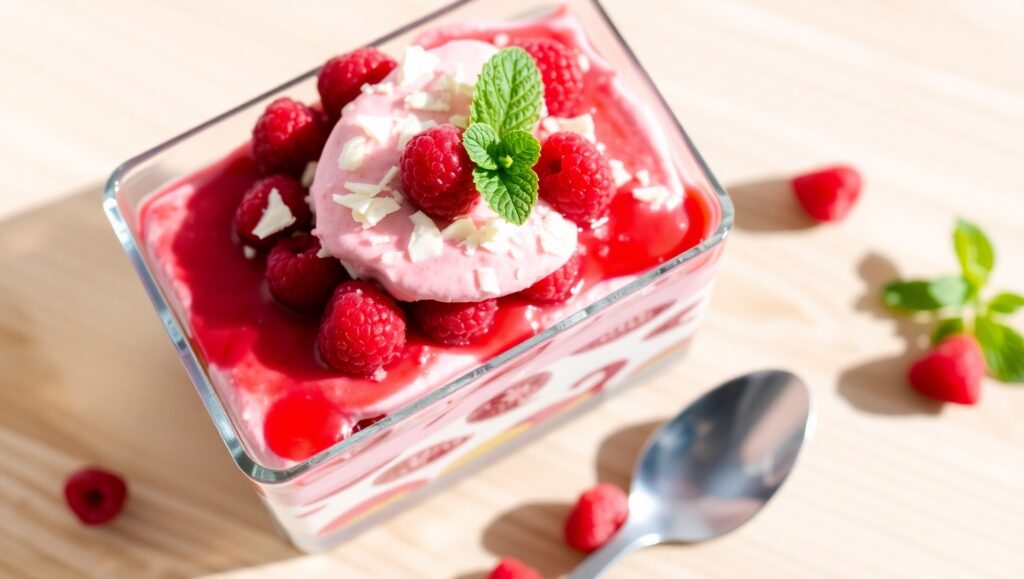 Tiramisu aux framboises