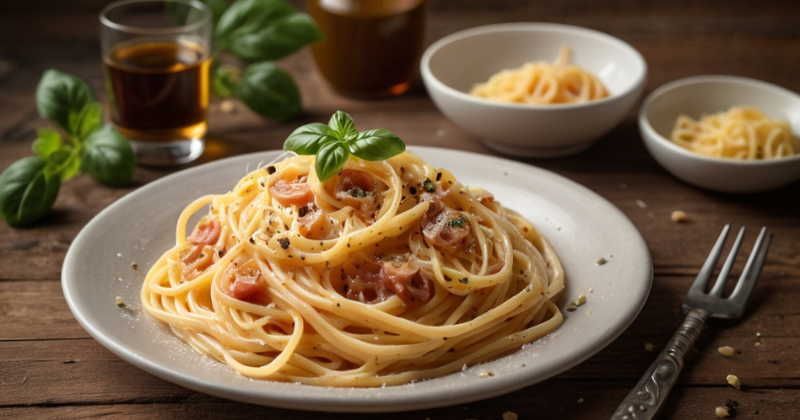 Spaghetti alla Carbonara — la vraie, la simple, l’irrésistible