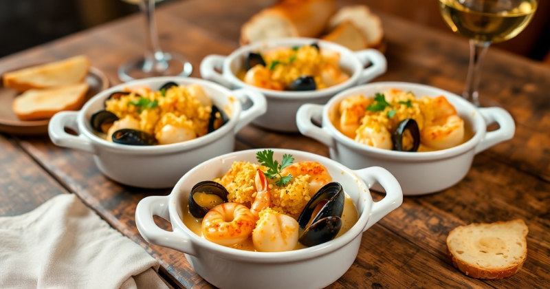 Cassolette de Fruits de Mer