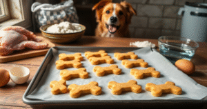 Biscuits à la volaille friandises pour chien