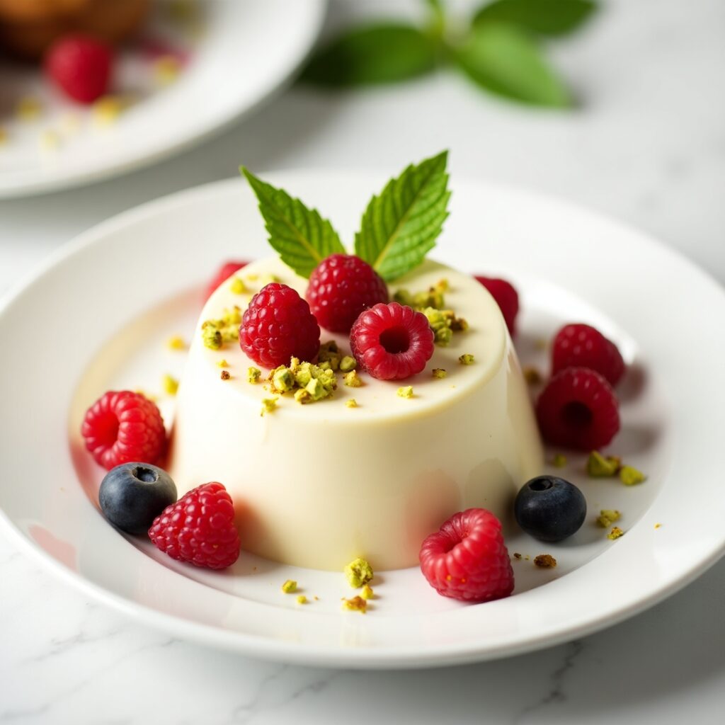 Semifreddo au mascarpone et chocolat blanc