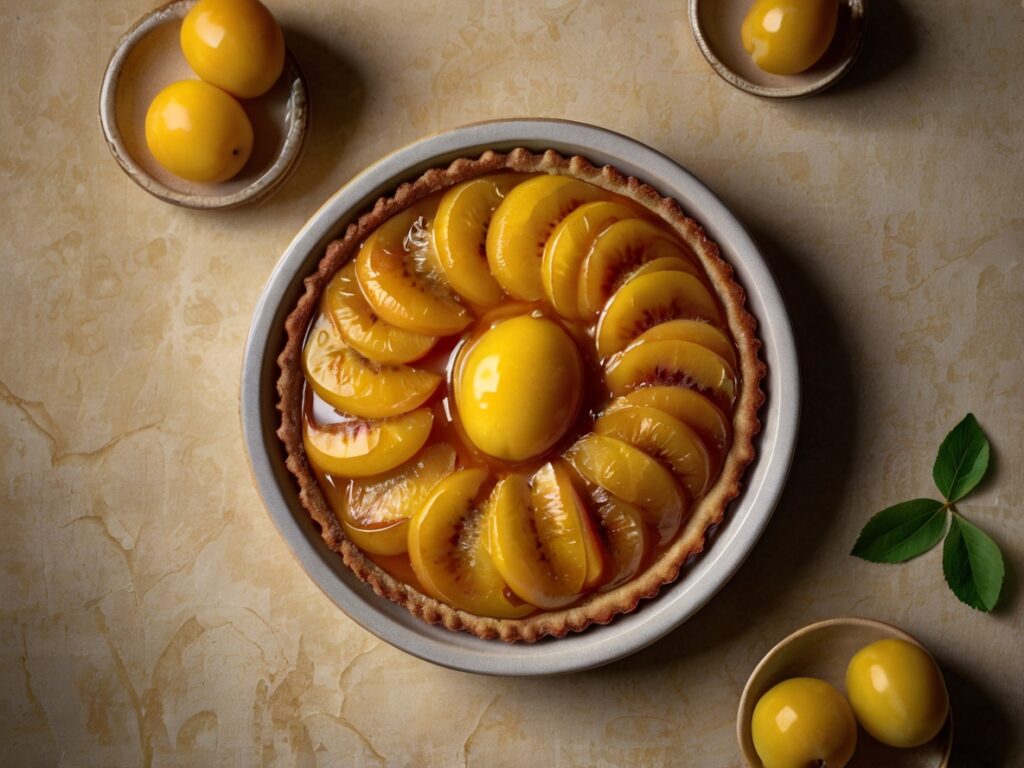 Tarte aux mirabelles